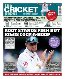 The Cricket Paper 
                issue The Cricket Paper