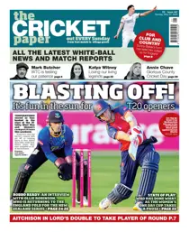 The Cricket Paper 
                issue The Cricket Paper