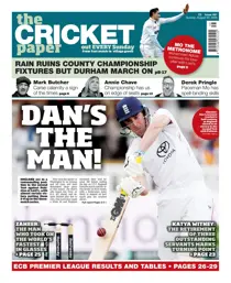 The Cricket Paper 
                issue 30th August 2026
