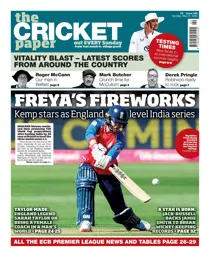 The Cricket Paper 
                issue The Cricket Paper