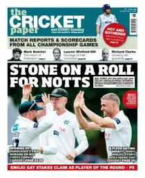 The Cricket Paper 
                issue The Cricket Paper