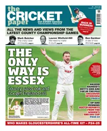 The Cricket Paper 
                issue 4th May 2025