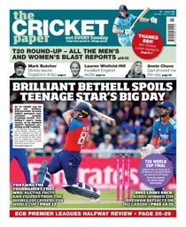 The Cricket Paper 
                issue 5th July 2026