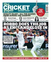 The Cricket Paper 
                issue 7th June 2026