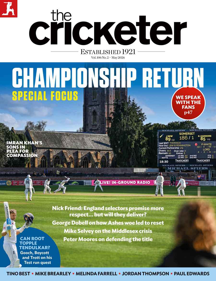 The Cricketer Magazine issue May 2026