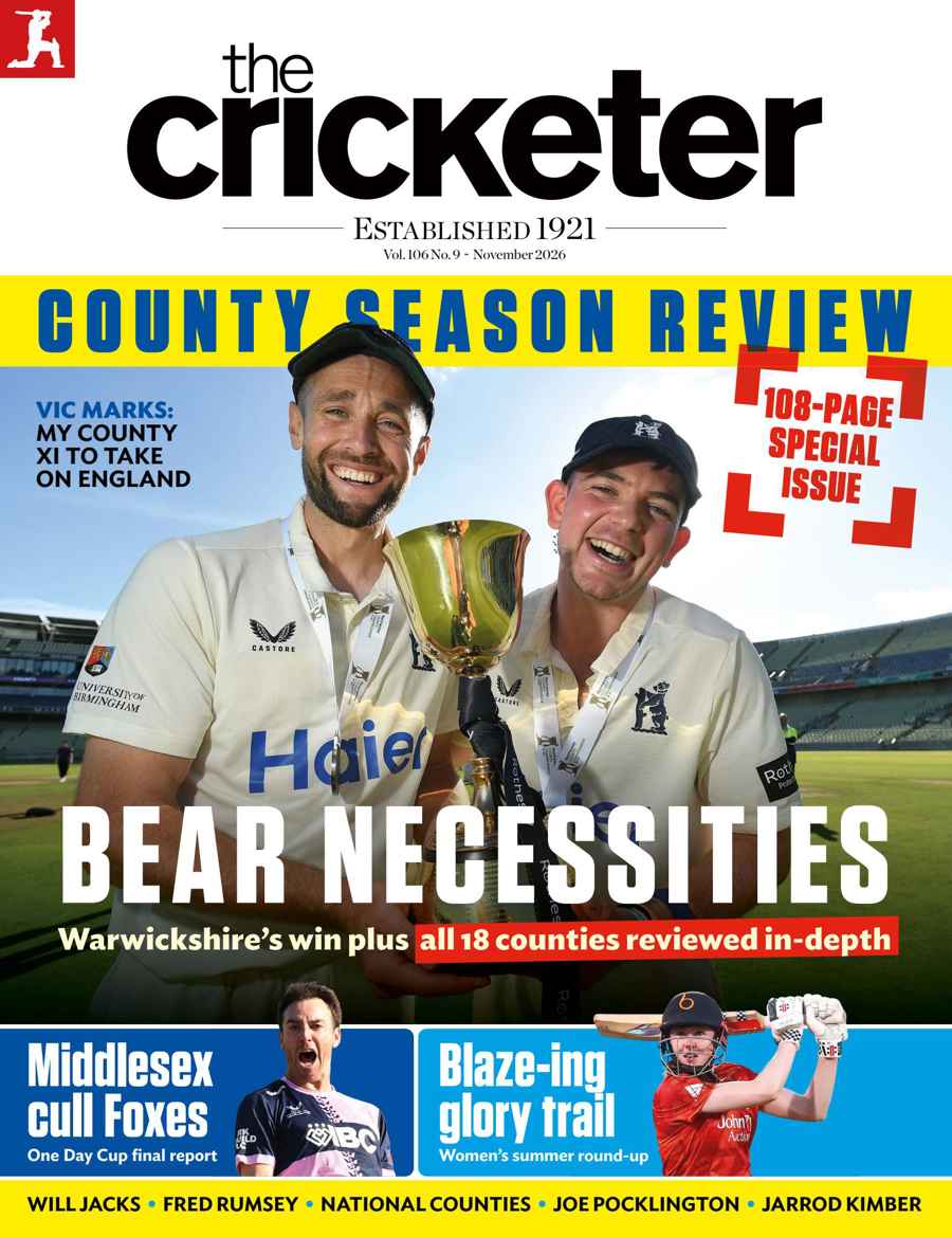 The Cricketer Magazine issue November 2026
