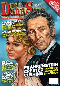 The Dark Side 214: FRANKENSTEIN CREATED CUSHING 
                issue The Dark Side 214: FRANKENSTEIN CREATED CUSHING