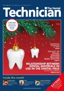 The Dental Technician Magazine 
                issue The Dental Technician Magazine