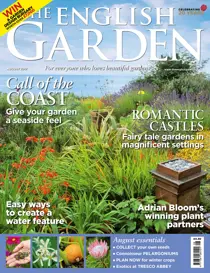 The English Garden August 2017 
                issue The English Garden August 2017
