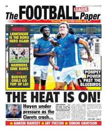 The Football League Paper 
                issue 6th September 2026