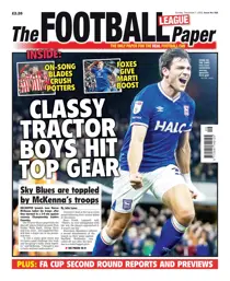 The Football League Paper 
                issue 7th December 2025