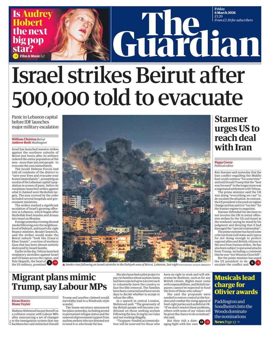 The Guardian Newspaper issue Friday, 06 March 2026