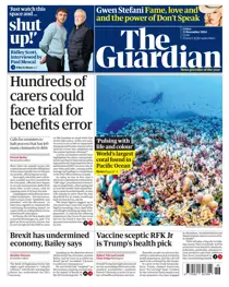 Friday, 15 November 2024 
                issue Friday, 15 November 2024