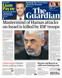The Guardian Newspaper Friday, 18 October 2024