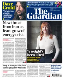 The Guardian Newspaper 
                issue Friday, 20 March 2026
