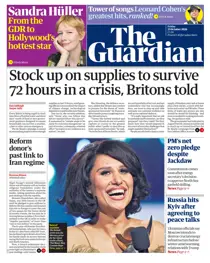 The Guardian Newspaper 
                issue Friday, 23 October 2026