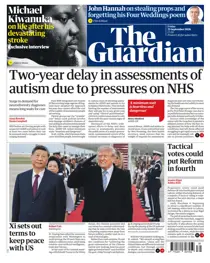 The Guardian Newspaper 
                issue Friday, 25 September 2026