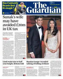 Friday, April 8, 2022 
                issue Friday, April 8, 2022