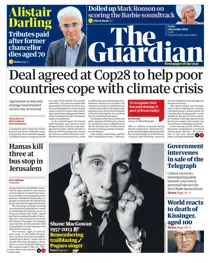 Friday, December 1, 2023 
                issue Friday, December 1, 2023