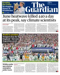 The Guardian Newspaper 
                issue Monday, 13 July 2026