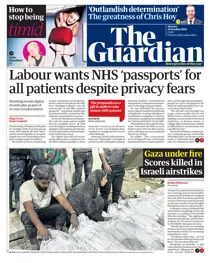 The Guardian Newspaper 
                issue Monday, 21 October 2024