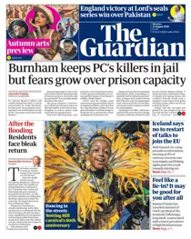 The Guardian Newspaper 
                issue Monday, 31 August 2026