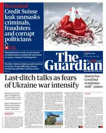 Monday, February 21, 2022 
                issue Monday, February 21, 2022