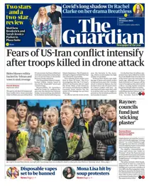 Monday, January 29, 2024 
                issue Monday, January 29, 2024