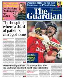 Monday, November 14, 2022 
                issue Monday, November 14, 2022