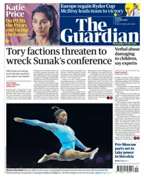 Monday, October 2, 2023 
                issue Monday, October 2, 2023