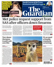 Monday, September 25, 2023 
                issue Monday, September 25, 2023