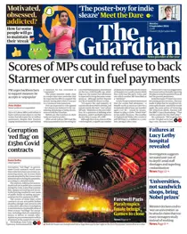 Monday, September 9, 2024 
                issue Monday, September 9, 2024