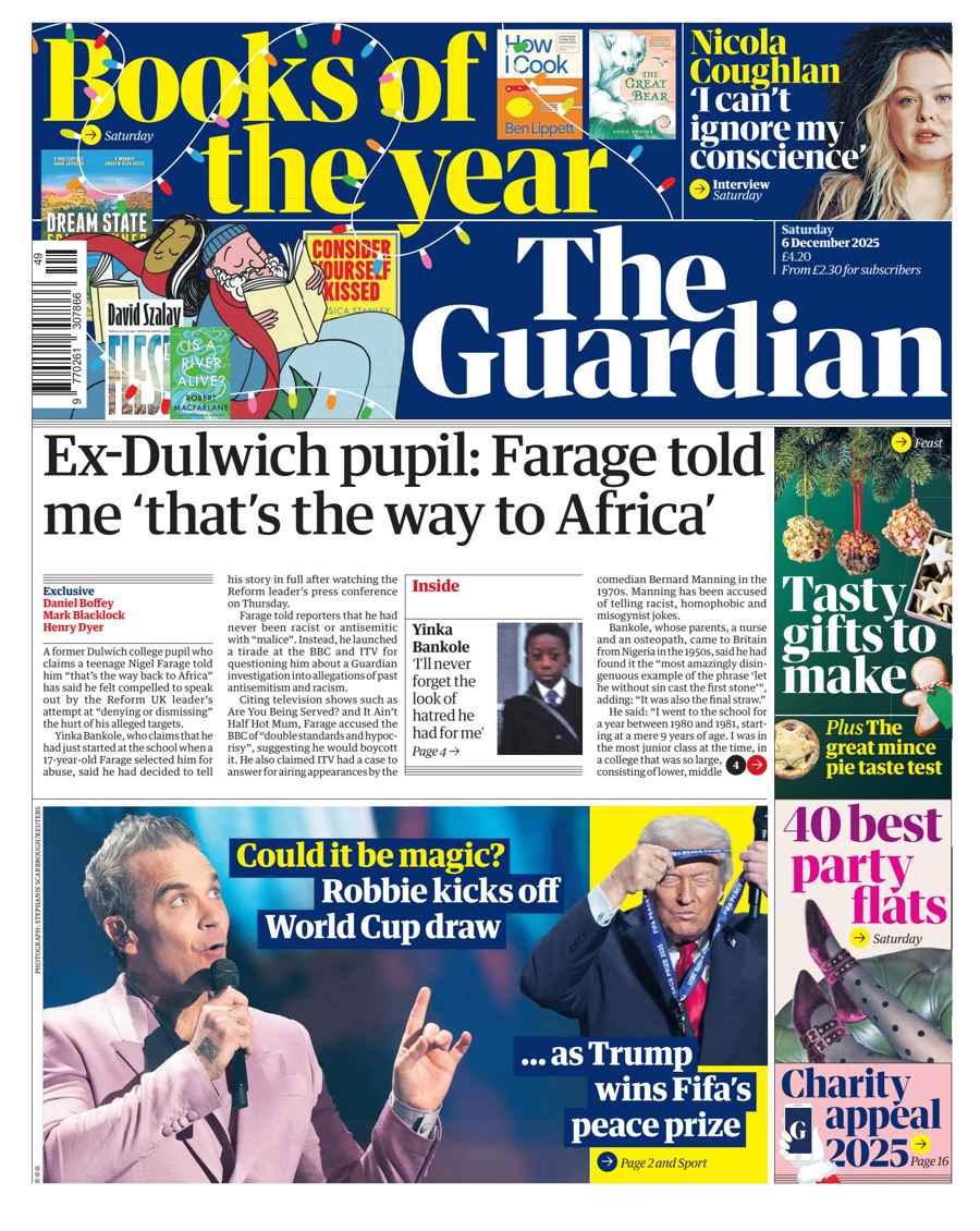 The Guardian Newspaper issue Saturday, 06 December 2025