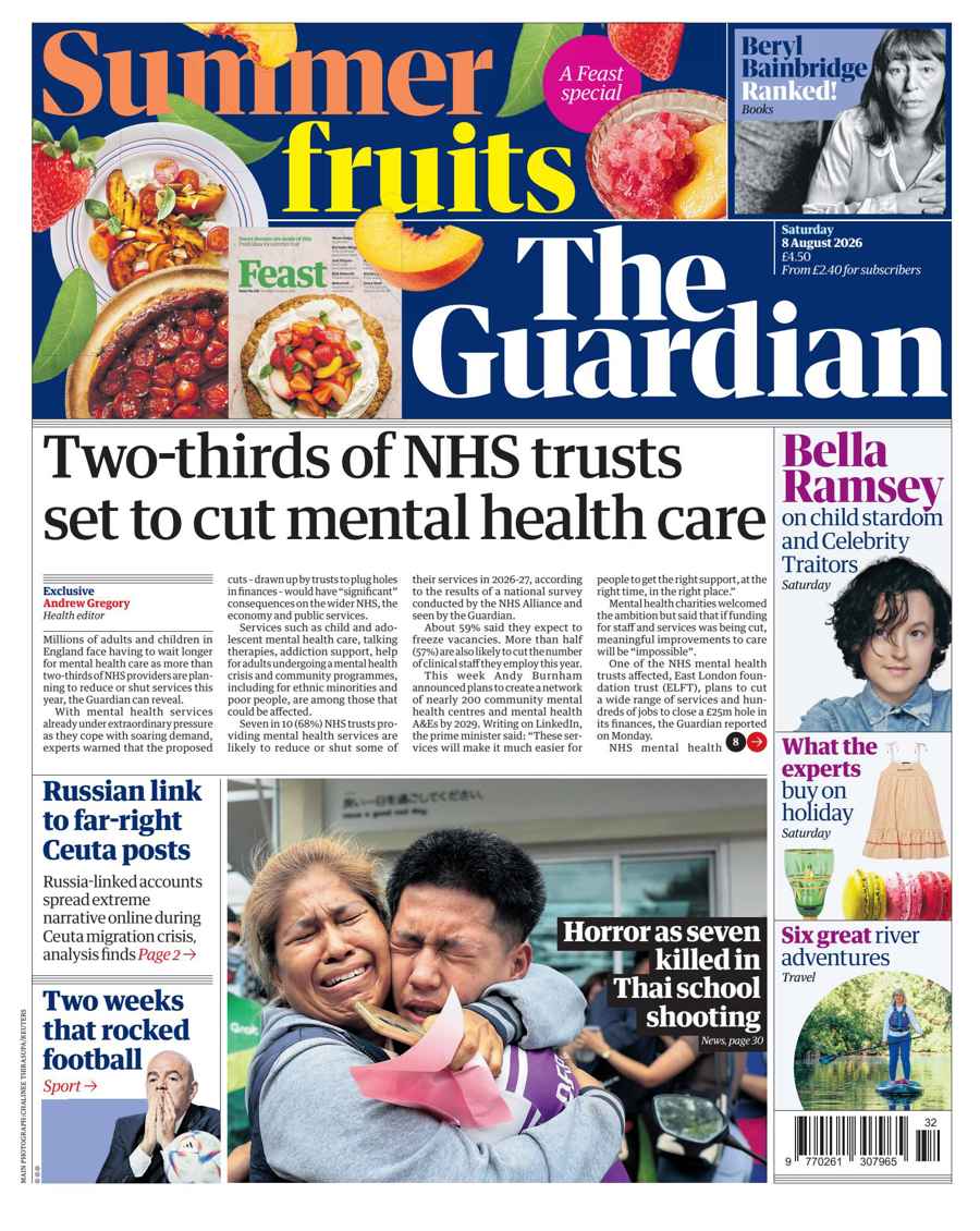 The Guardian Newspaper issue Saturday, 08 August 2026