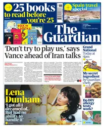 The Guardian Newspaper issue Saturday, 11 April 2026