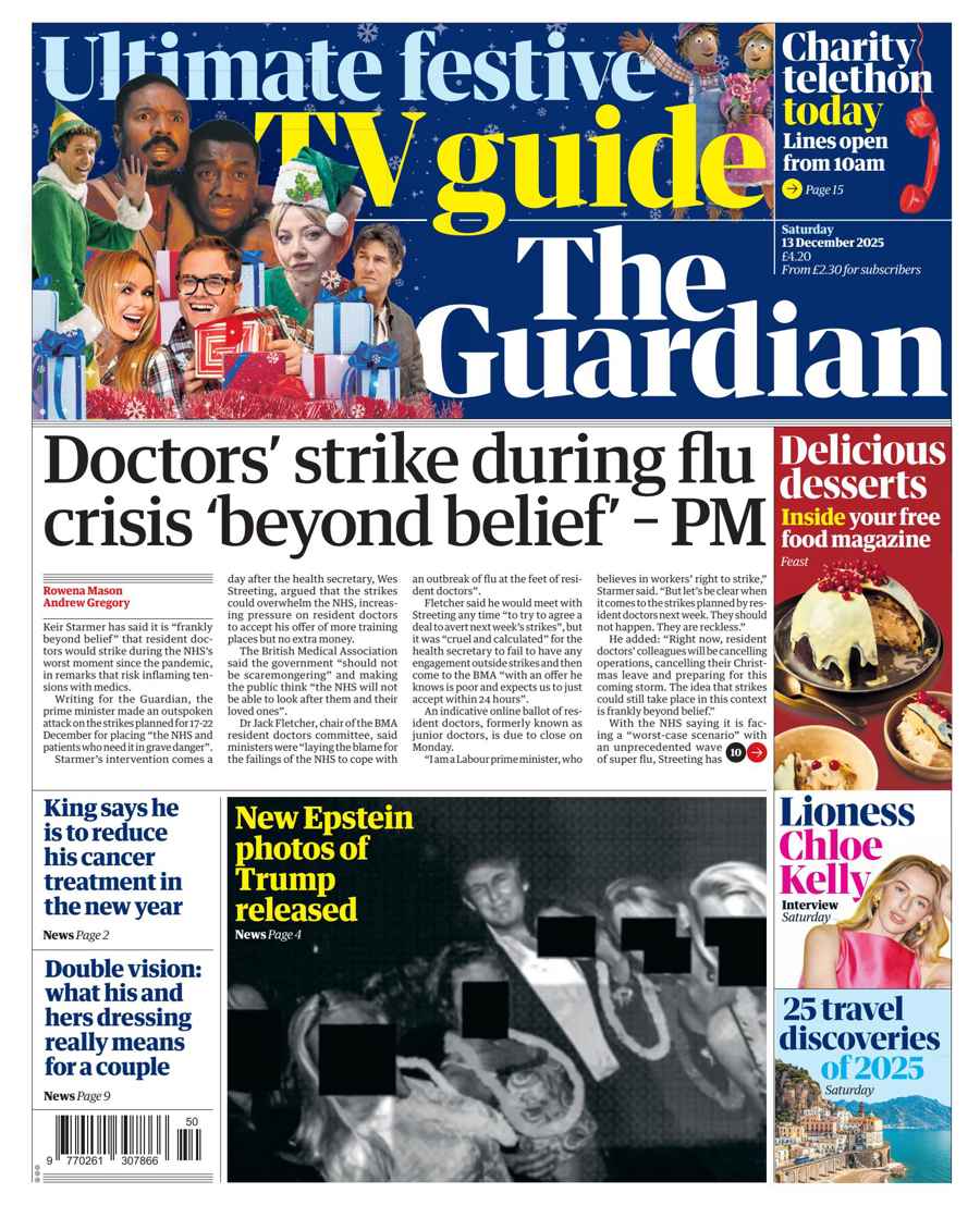 The Guardian Newspaper issue Saturday, 13 December 2025