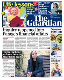 The Guardian Newspaper issue Saturday, 15 August 2026