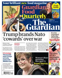 The Guardian Newspaper 
                issue Saturday, 21 March 2026