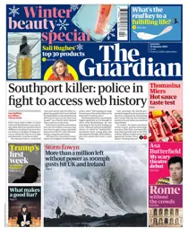 Saturday, 25 January 2025 
                issue Saturday, 25 January 2025