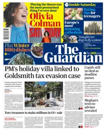 Saturday, November 13, 2021 
                issue Saturday, November 13, 2021