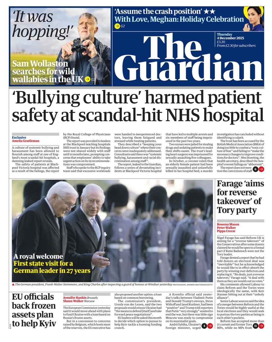 The Guardian Newspaper issue Thursday, 04 December 2025