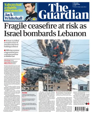 The Guardian Newspaper issue Thursday, 09 April 2026