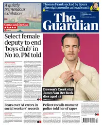 The Guardian Newspaper 
                issue Thursday, 12 February 2026