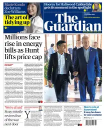 Thursday, November 17, 2022 
                issue Thursday, November 17, 2022