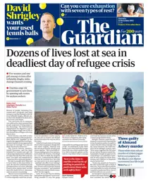 Thursday, November 25, 2021 
                issue Thursday, November 25, 2021