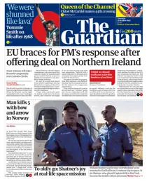 Thursday, October 14, 2021 
                issue Thursday, October 14, 2021