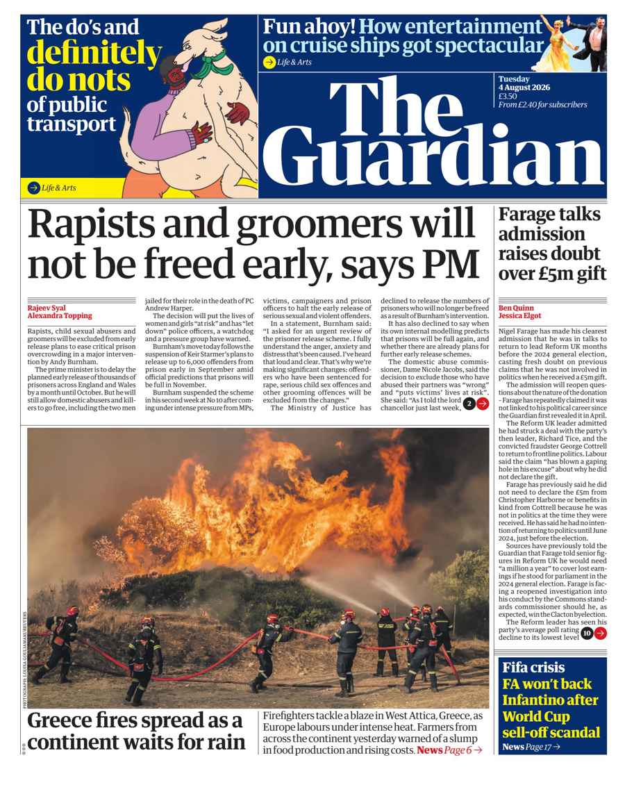 The Guardian Newspaper issue Tuesday, 04 August 2026