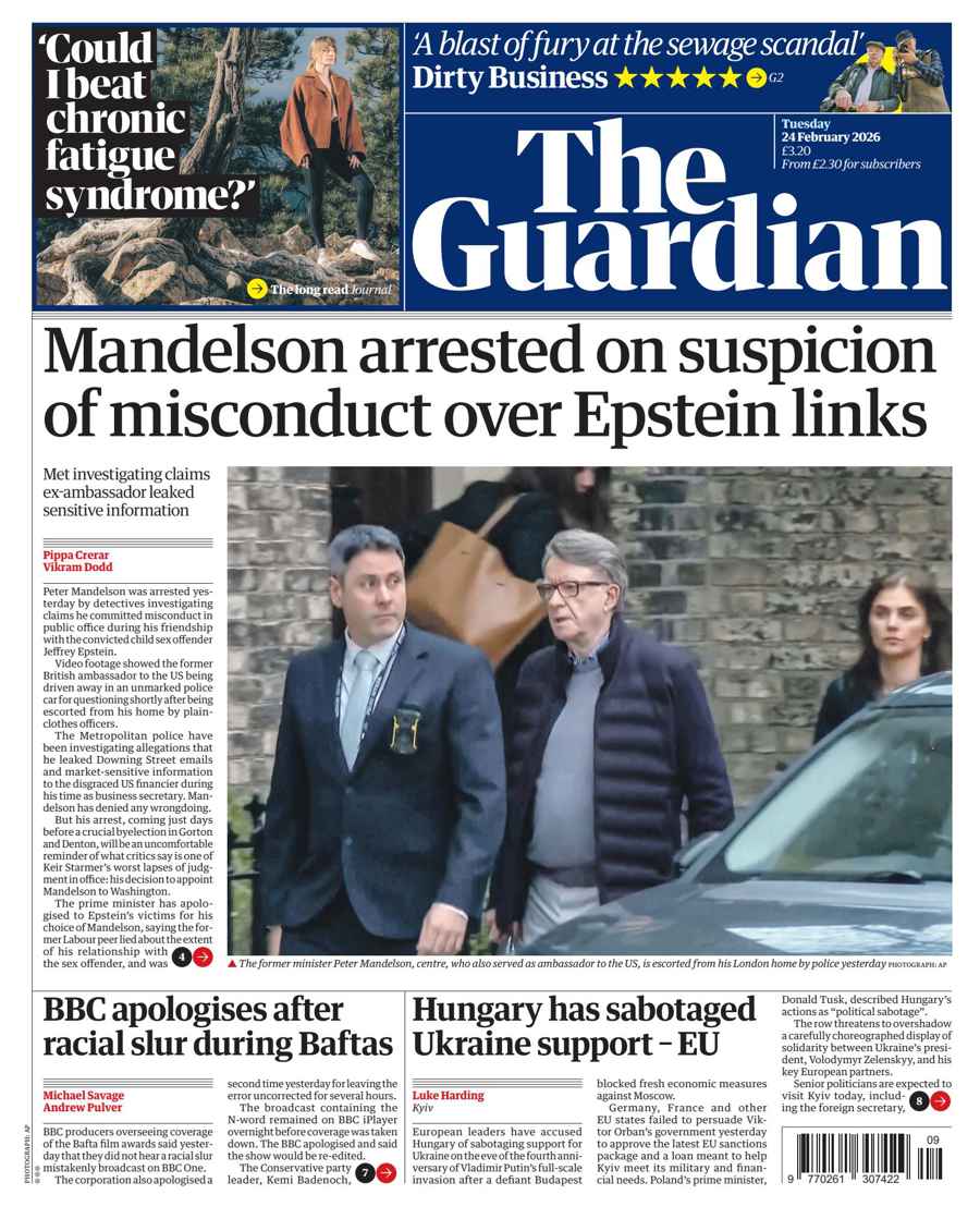 The Guardian Newspaper issue Tuesday, 24 February 2026