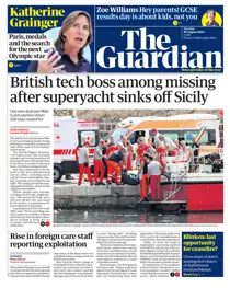 Tuesday, August 20, 2024 
                issue Tuesday, August 20, 2024