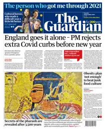 Tuesday, December 28, 2021 
                issue Tuesday, December 28, 2021